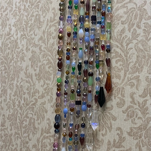 Multicolor Glass Beaded Hanging Decor - Picture 7 of 16